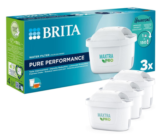 Brita Wkład filtrujący MAXTRAPRO Pure Performance 3 szt. - 1230595 - zdjęcie
